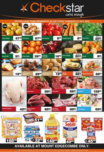 Checkstar catalogue  - 26/07/2023 - 27/07/2023.