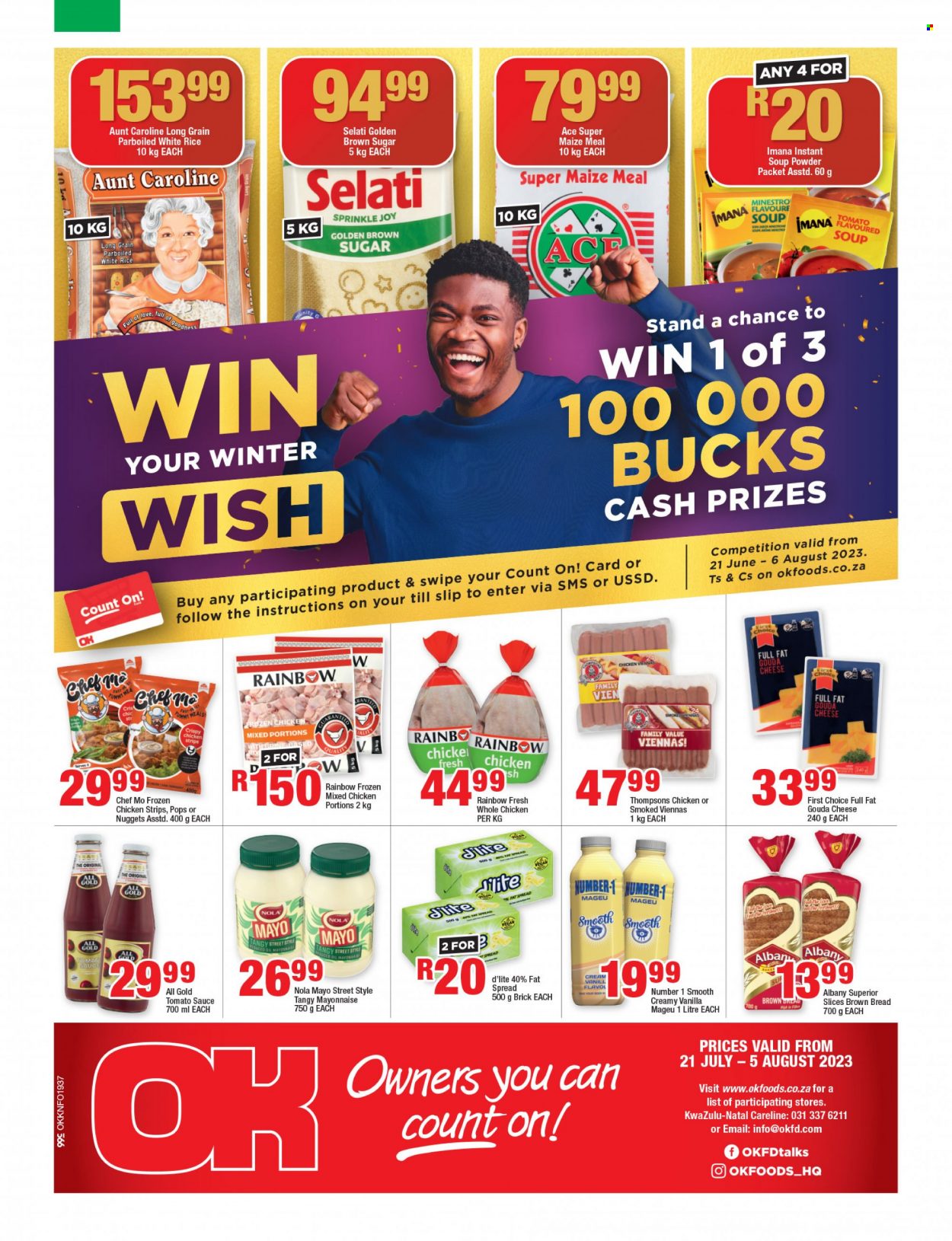 OK Foods specials - 21/07/2023 - 05/08/2023. Page 1