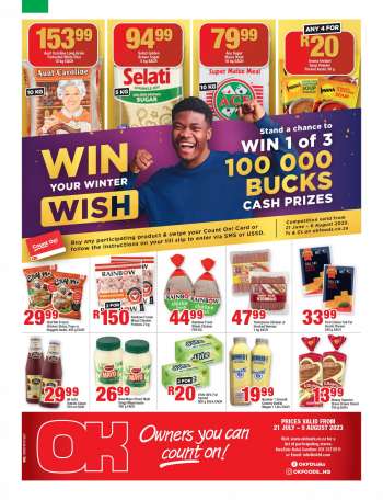 OK Foods catalogue  - 21/07/2023 - 05/08/2023.