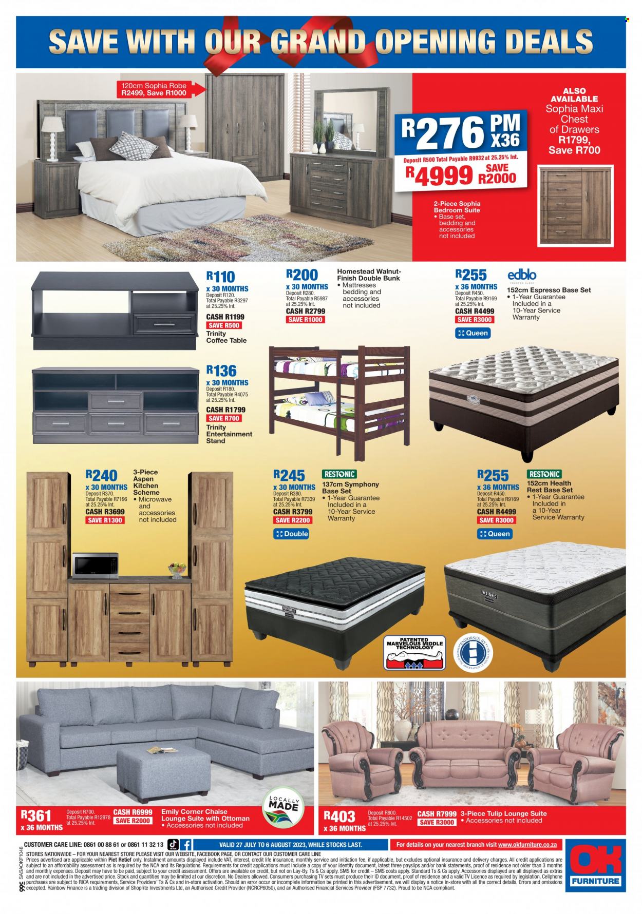 OK Furniture specials - 27/07/2023 - 06/08/2023. Page 4