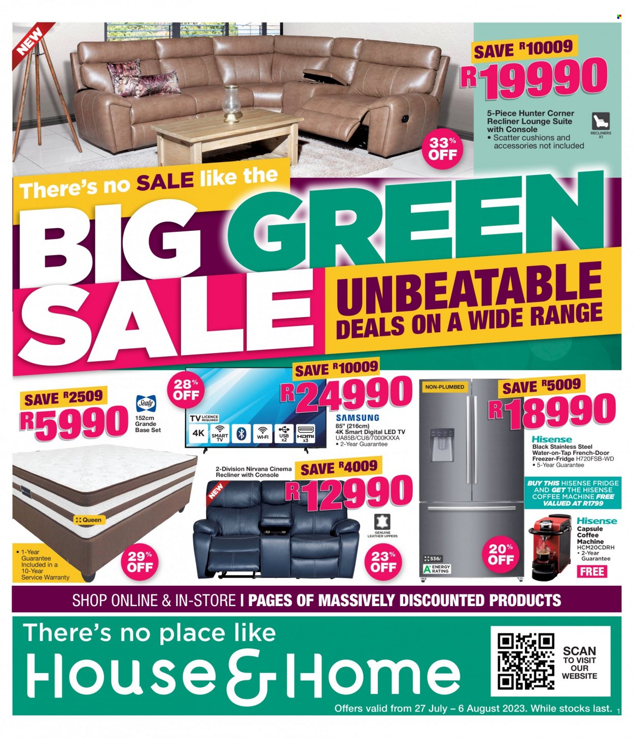 OK Furniture specials - 27/07/2023 - 06/08/2023. Page 1