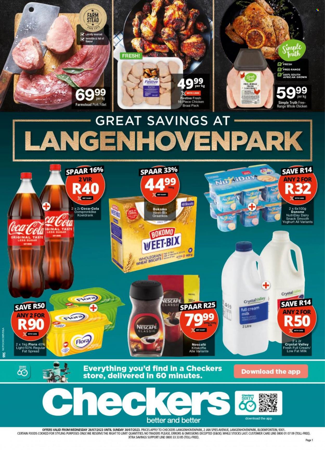 Checkers specials - 26/07/2023 - 30/07/2023. Page 1