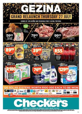 Checkers catalogue  - 27/07/2023 - 30/07/2023.