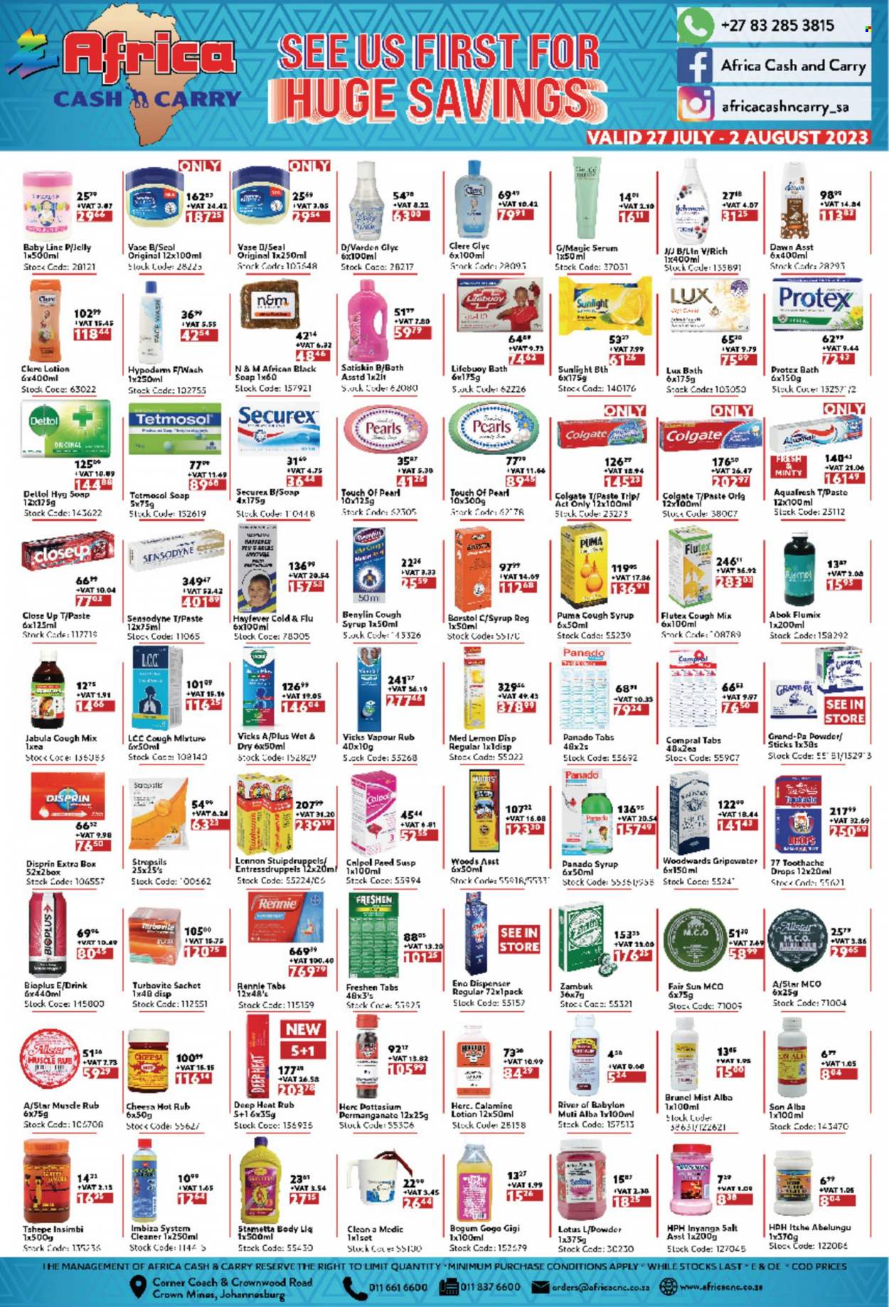 Africa Cash & Carry specials - 27/07/2023 - 02/08/2023. Page 2