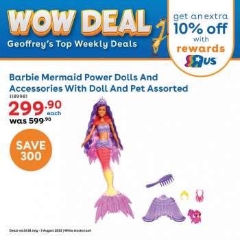 Toys R Us catalogue  - 28/07/2023 - 03/08/2023.