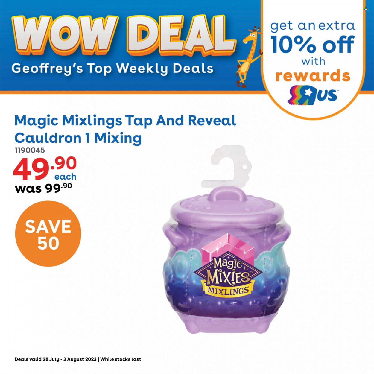 Toys R Us specials - 28/07/2023 - 03/08/2023. Page 3