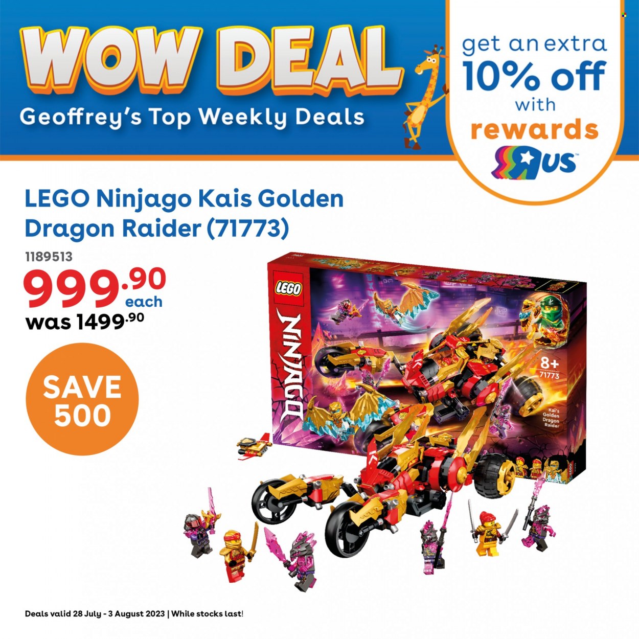 Toys R Us specials - 28/07/2023 - 03/08/2023. Page 7