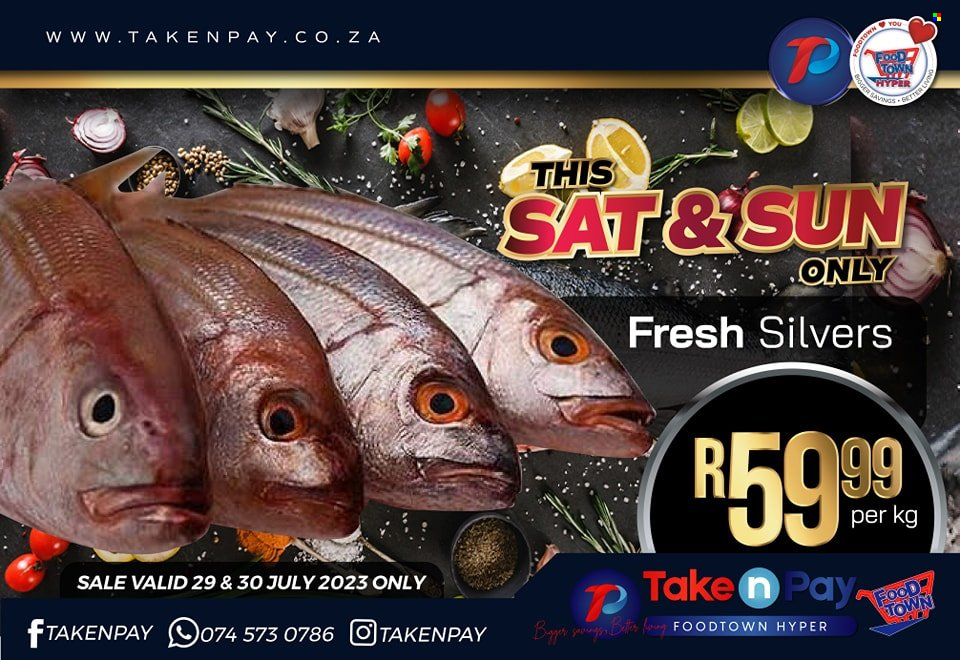 Take n Pay specials - 29/07/2023 - 30/07/2023. Page 1