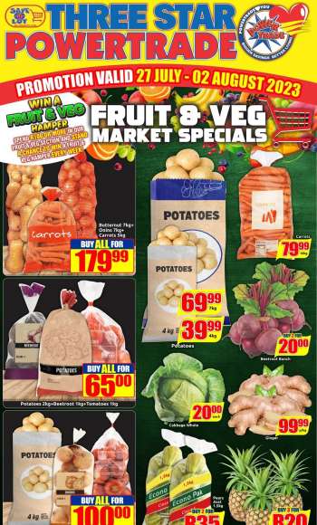 Three Star Cash and Carry catalogue  - 27/07/2023 - 02/08/2023.