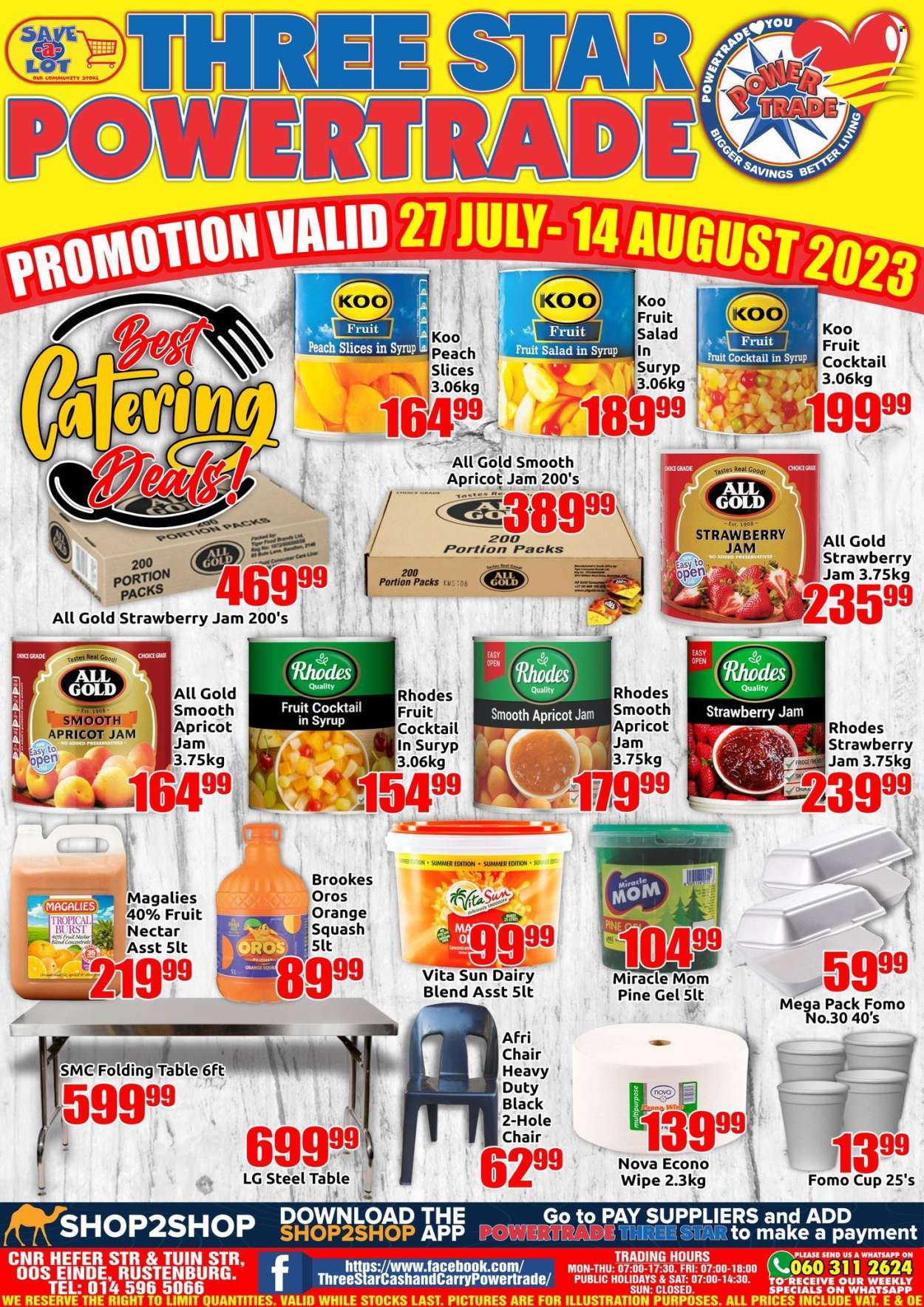 Three Star Cash and Carry specials - 27/07/2023 - 14/08/2023. Page 1