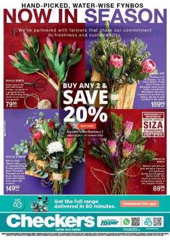 Checkers catalogue  - 31/07/2023 - 27/08/2023.