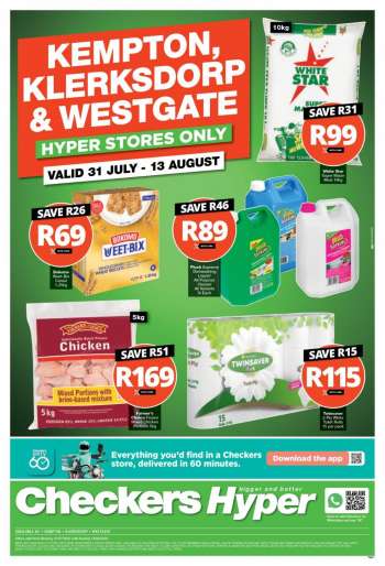 Checkers catalogue  - 31/07/2023 - 13/08/2023.