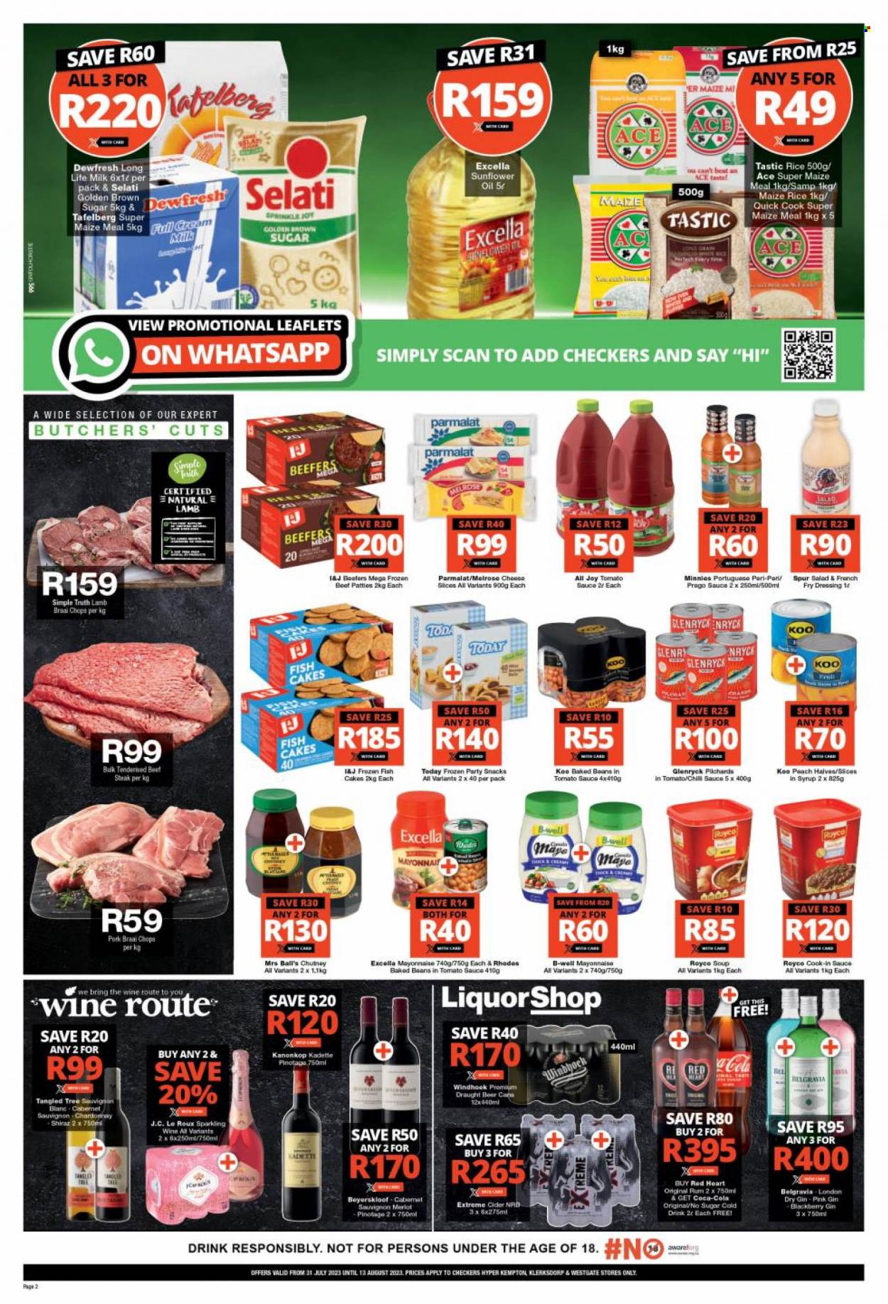 Checkers specials - 31/07/2023 - 13/08/2023. Page 2