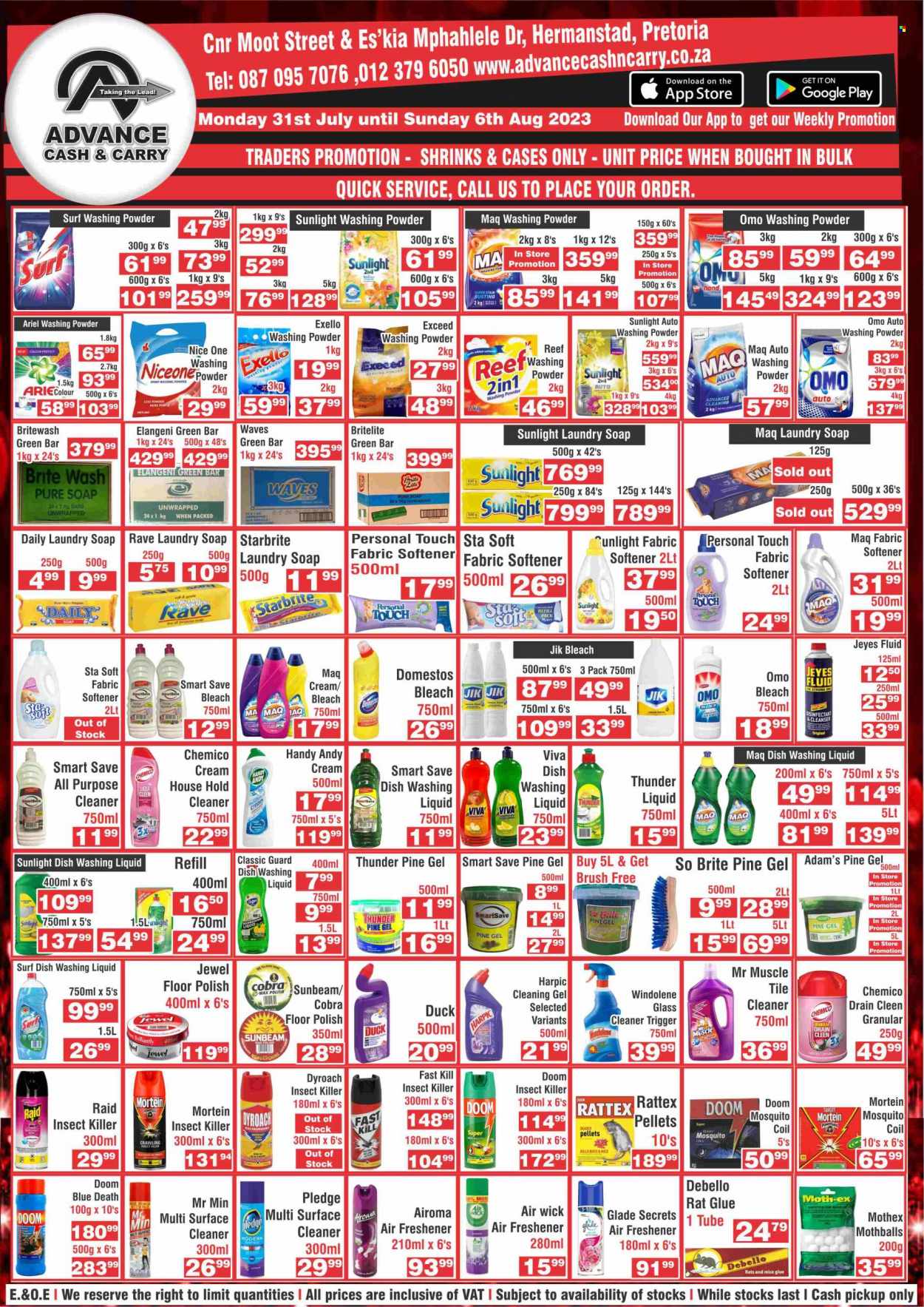 Advance Cash & Carry specials - 31/07/2023 - 06/08/2023. Page 9