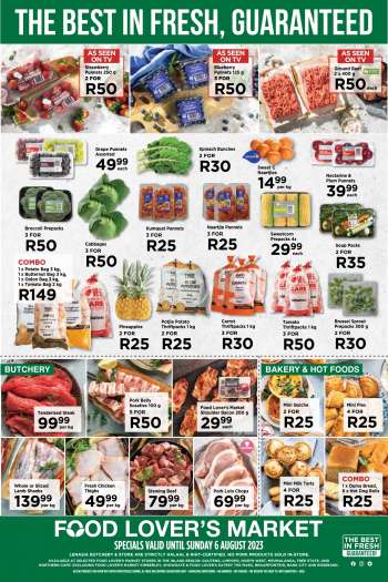 Food Lover's Market catalogue  - 01/08/2023 - 01/08/2023.