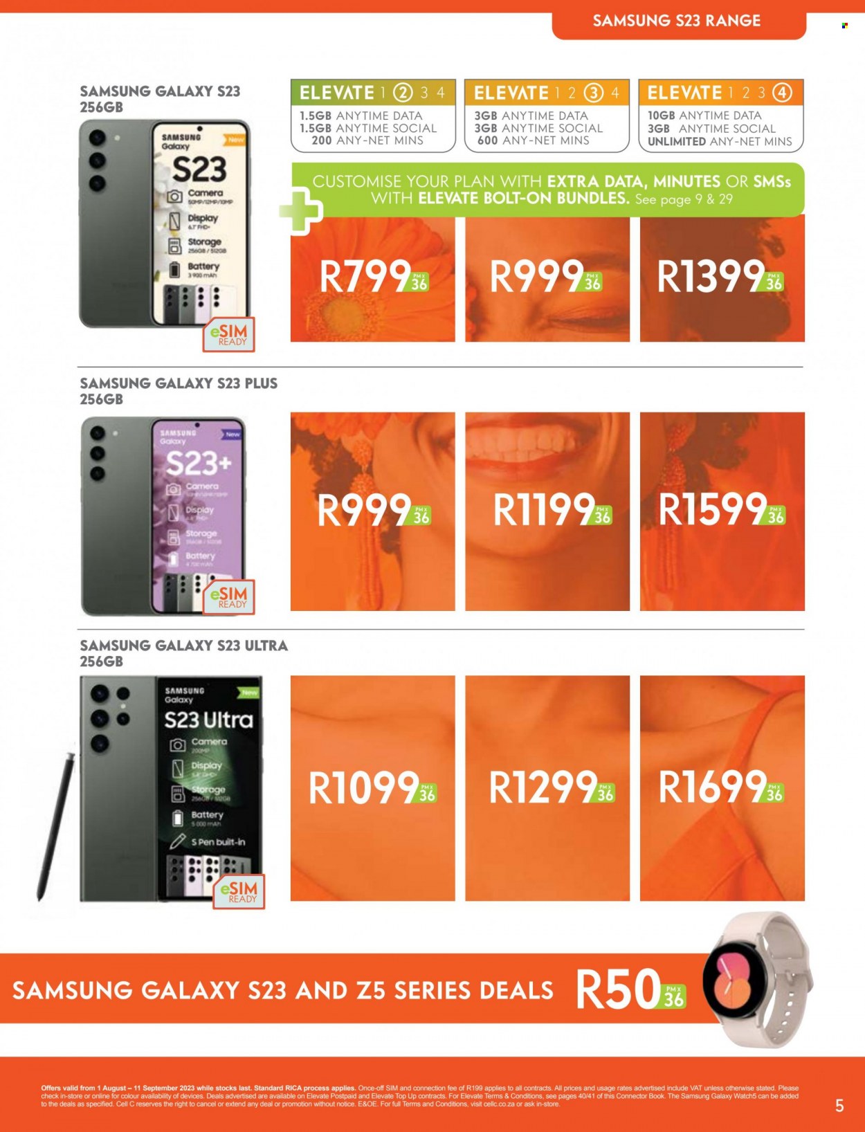 Cell C specials - 01/08/2023 - 11/09/2023. Page 5