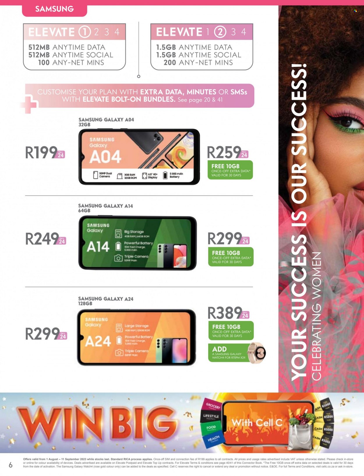 Cell C specials - 01/08/2023 - 11/09/2023. Page 6