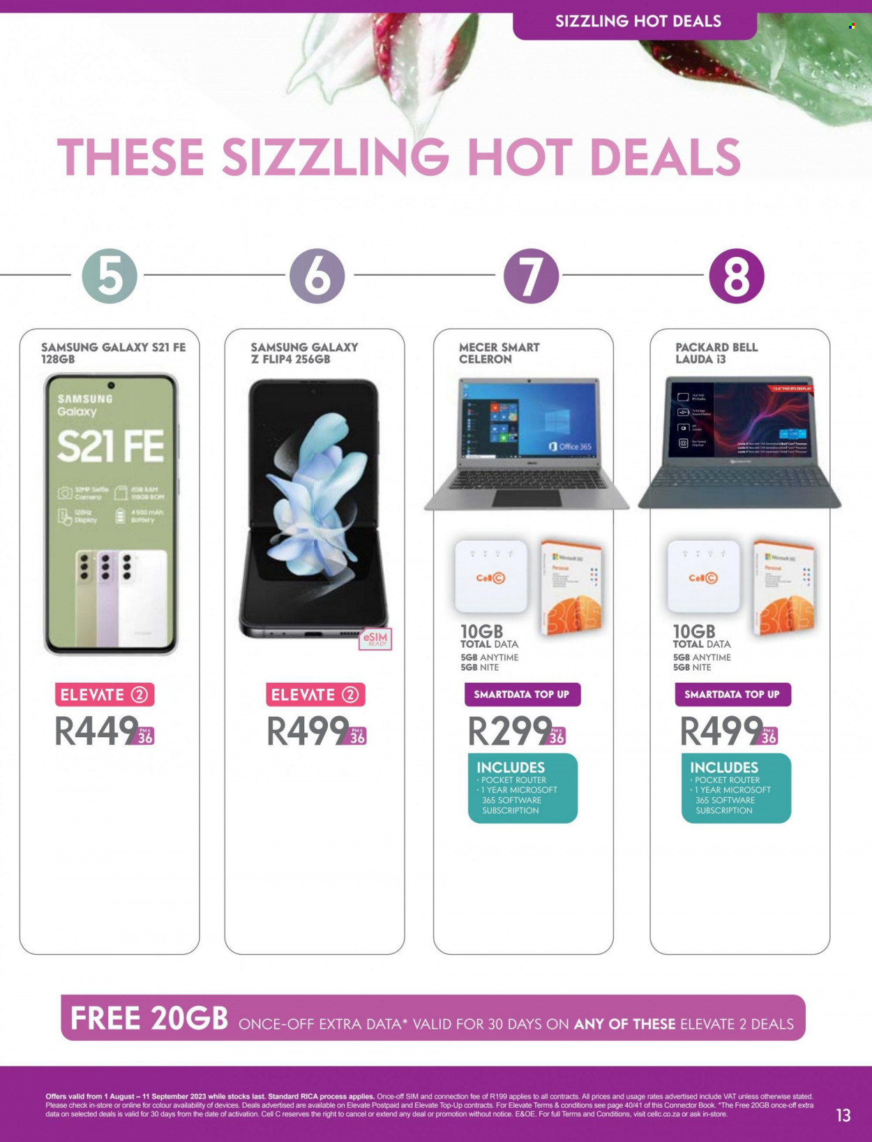 Cell C specials - 01/08/2023 - 11/09/2023. Page 13