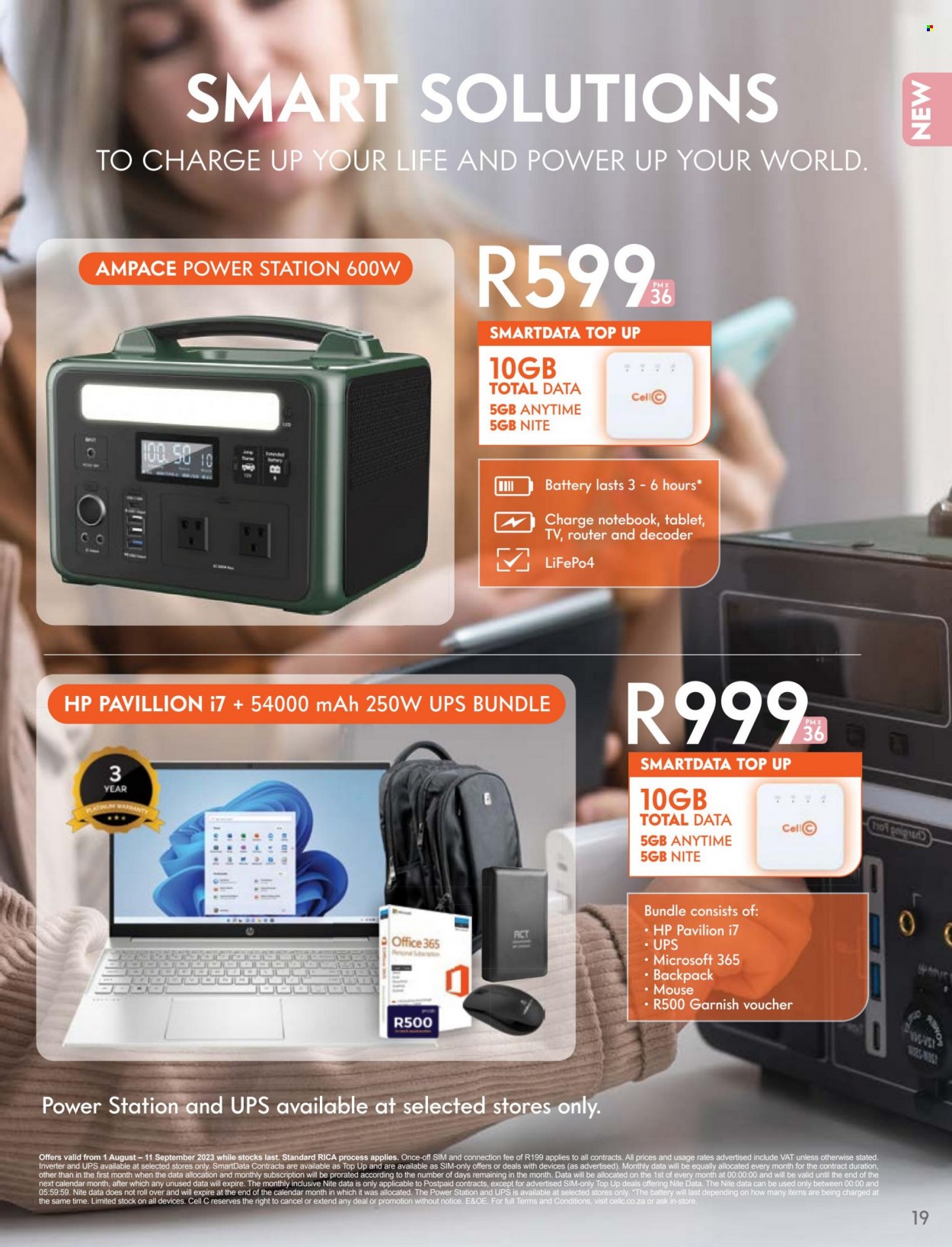 Cell C specials - 01/08/2023 - 11/09/2023. Page 19