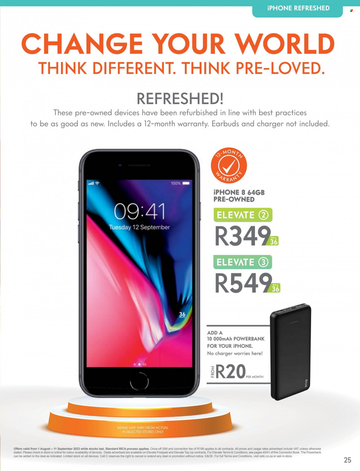 Cell C specials - 01/08/2023 - 11/09/2023. Page 25