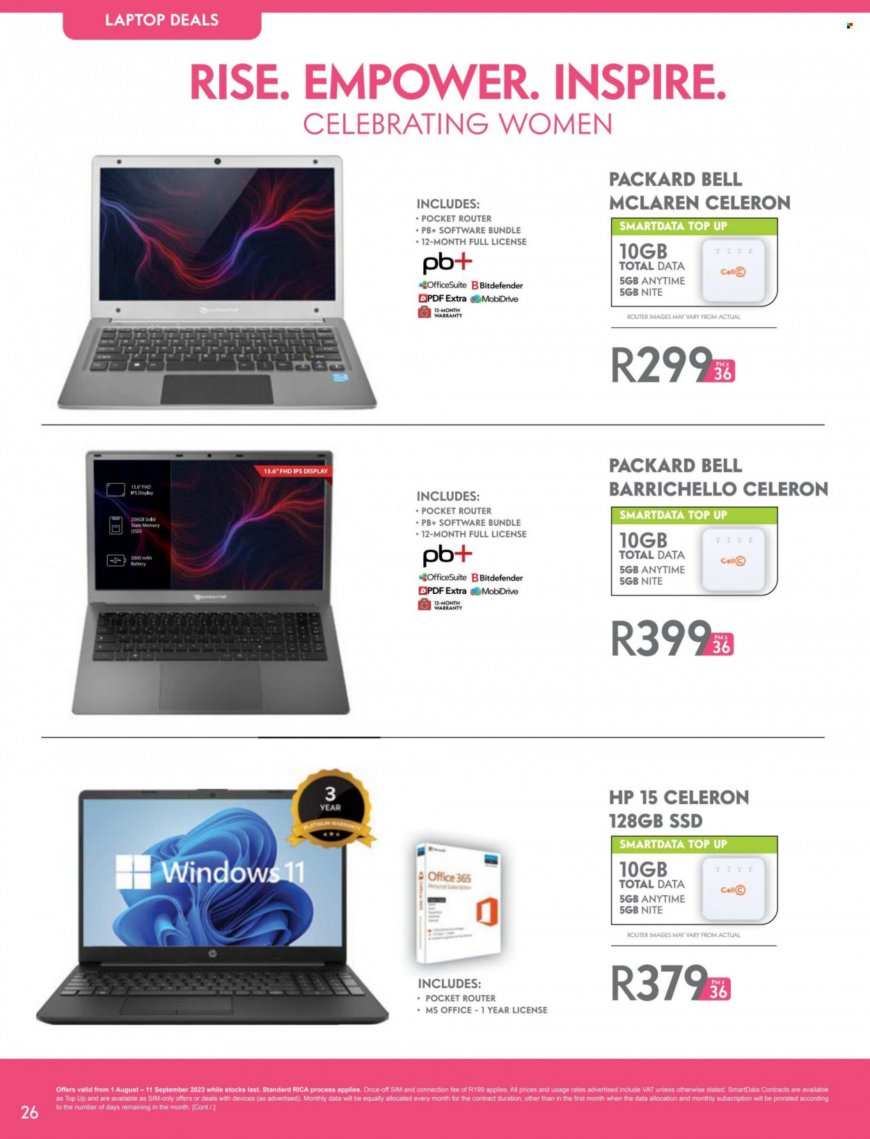Cell C specials - 01/08/2023 - 11/09/2023. Page 26
