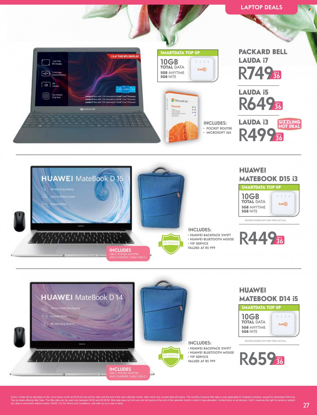Cell C specials - 01/08/2023 - 11/09/2023. Page 27