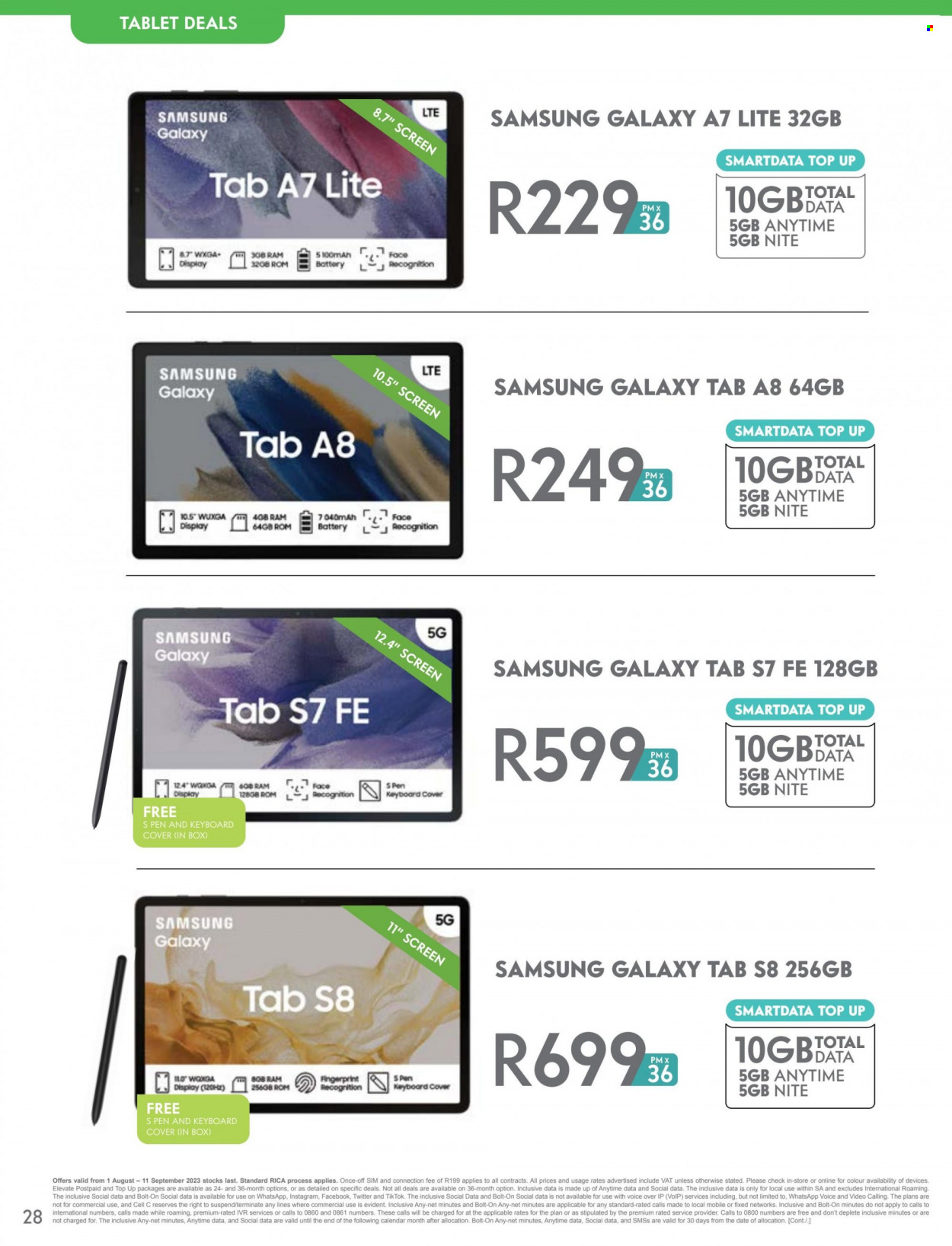 Cell C specials - 01/08/2023 - 11/09/2023. Page 28
