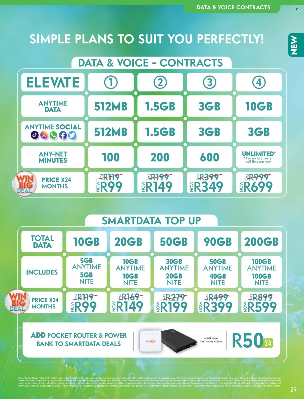 Cell C specials - 01/08/2023 - 11/09/2023. Page 29