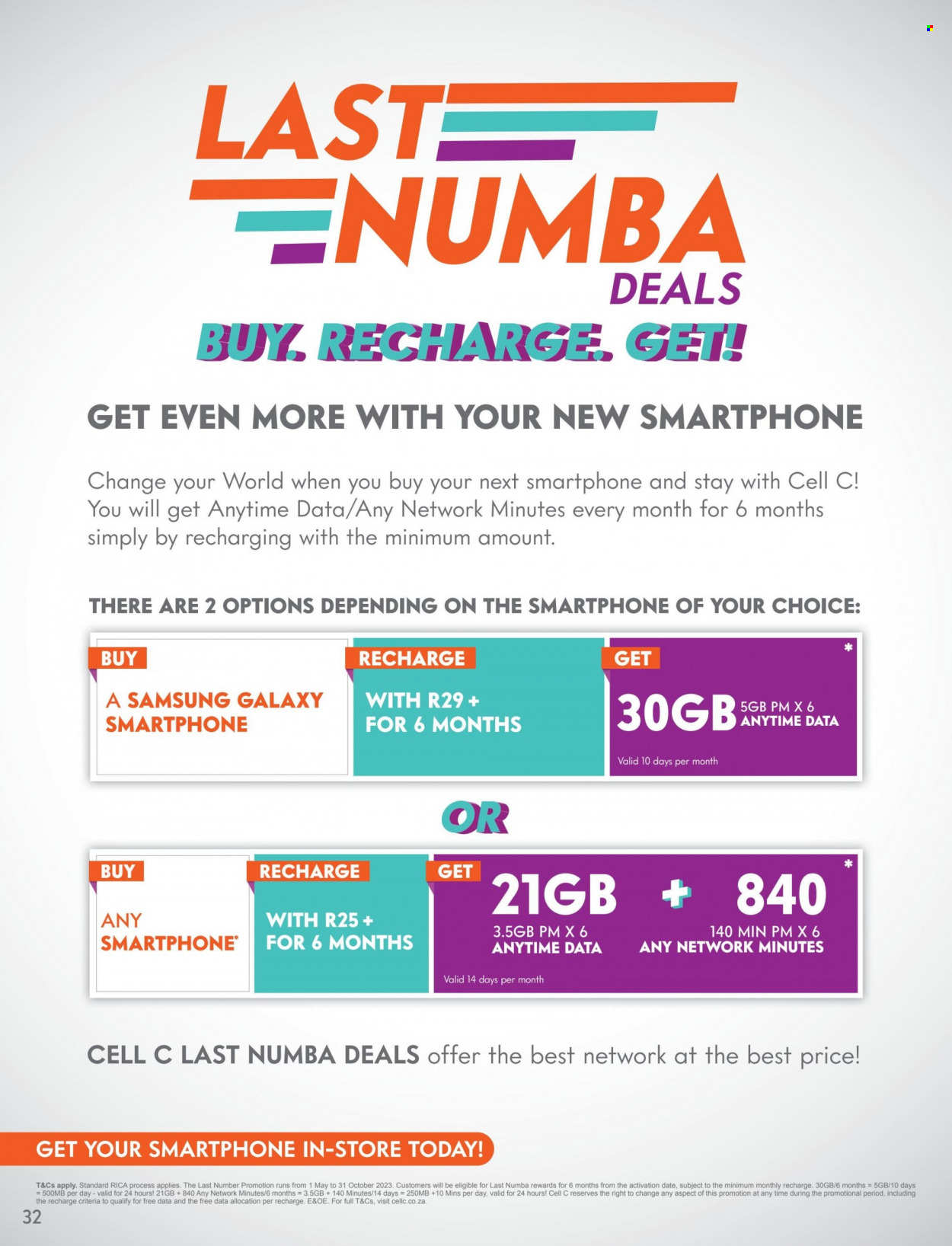 Cell C specials - 01/08/2023 - 11/09/2023. Page 32