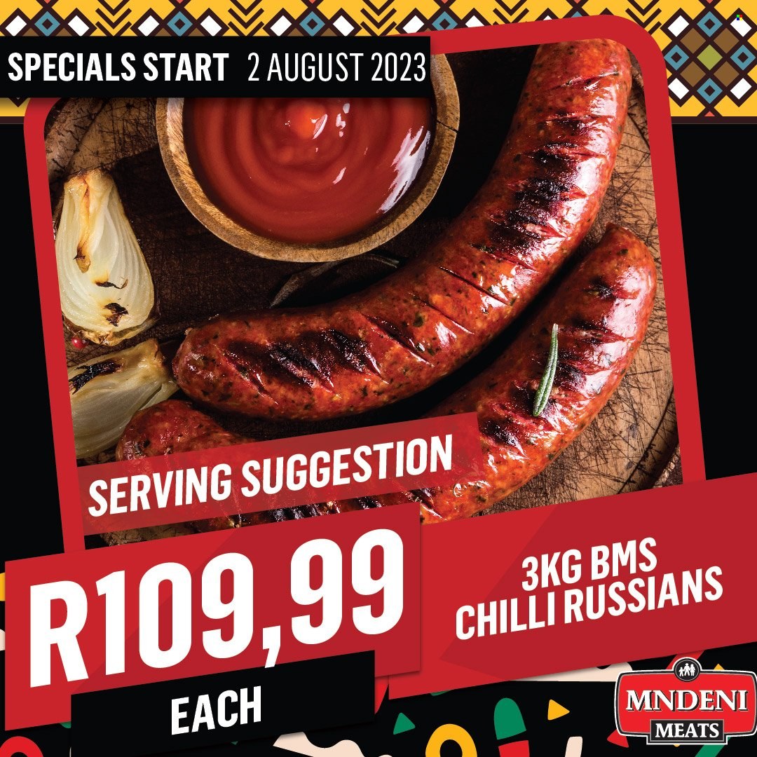 Mndeni Meats specials. Page 9