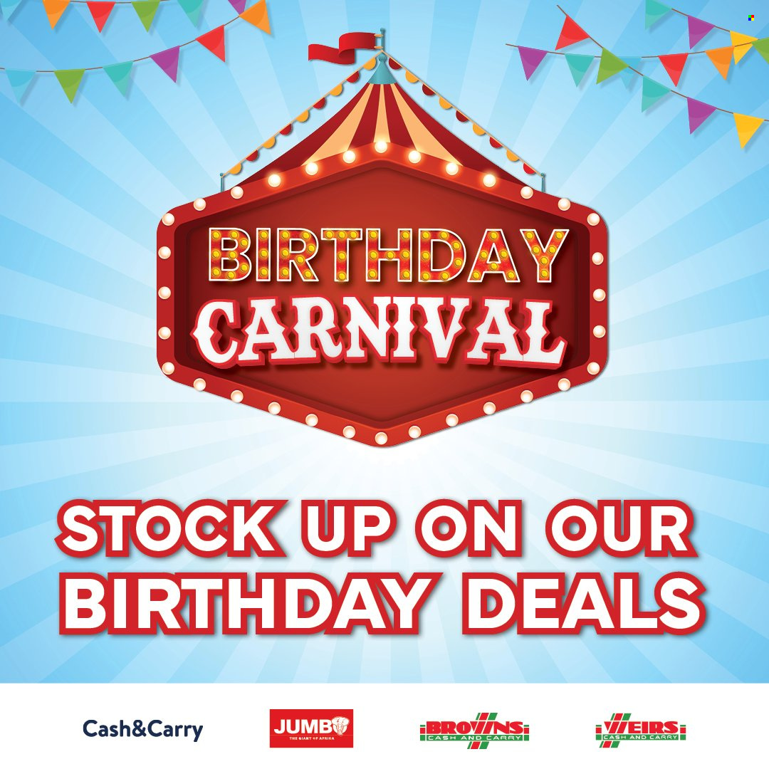 Jumbo Cash & Carry specials - 30/07/2023 - 06/08/2023. Page 1