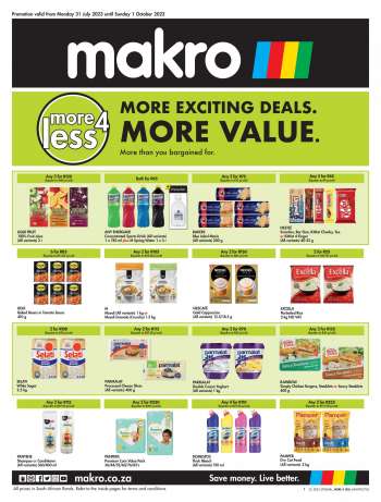 Makro catalogue  - 31/07/2023 - 01/10/2023.