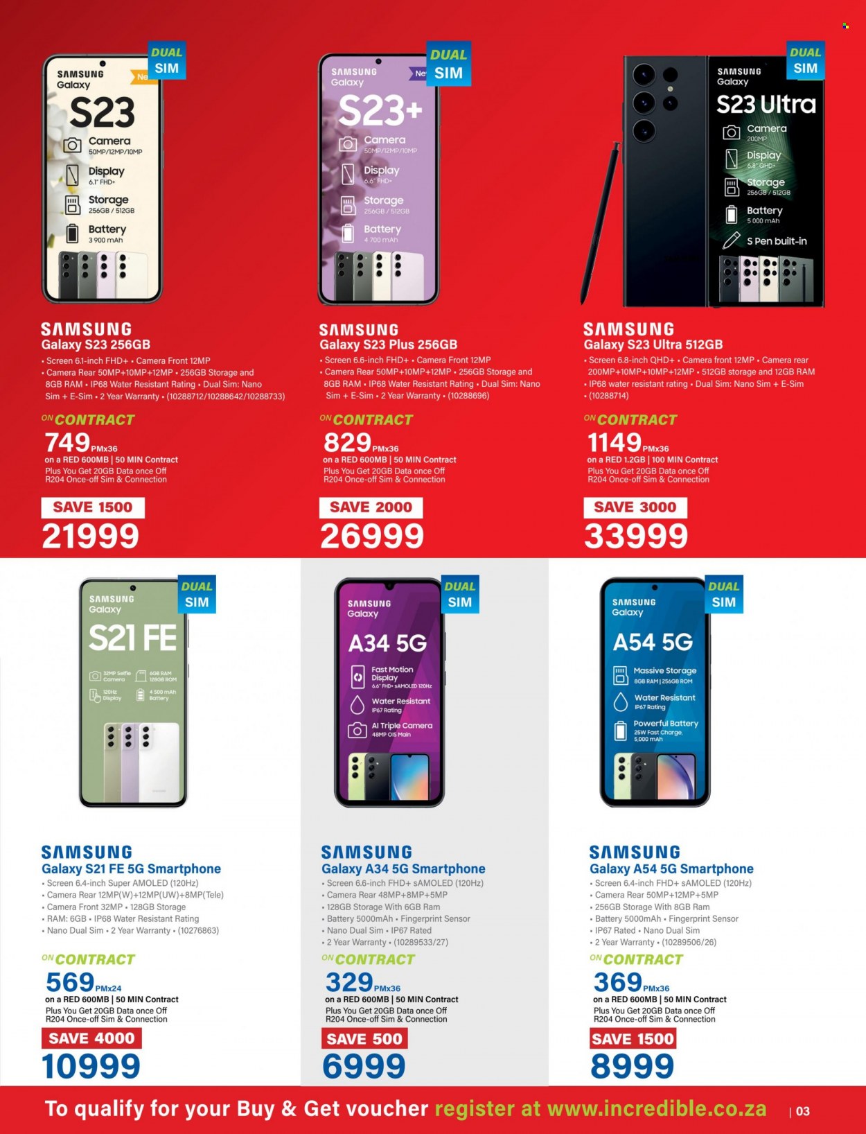 Incredible Connection specials - 07/08/2023 - 06/09/2023. Page 3