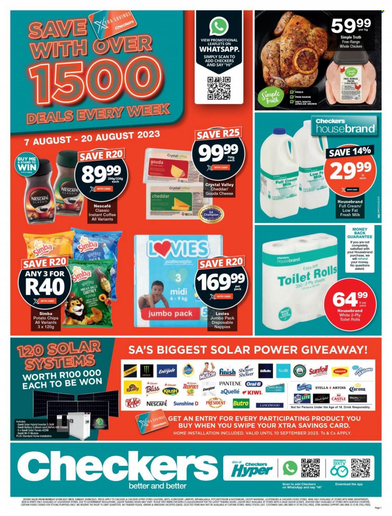 Checkers specials - 07/08/2023 - 20/08/2023. Page 1