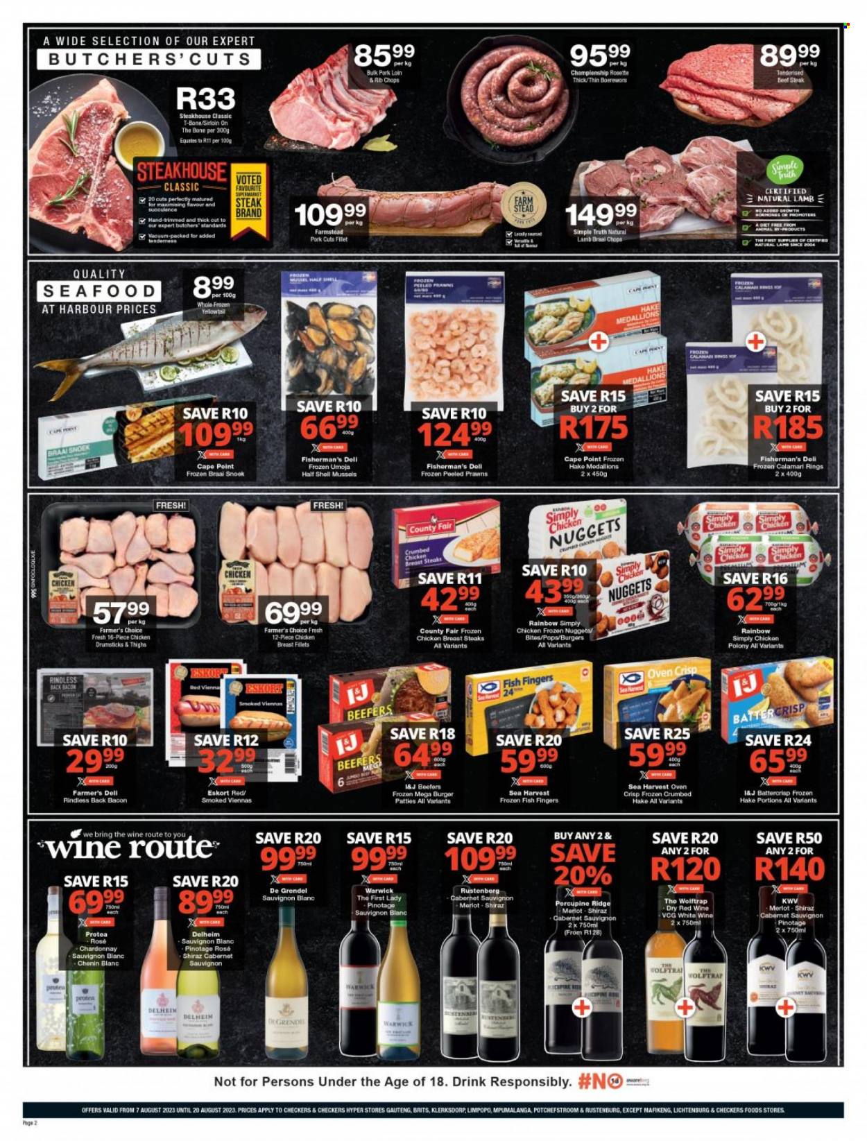 Checkers specials - 07/08/2023 - 20/08/2023. Page 2