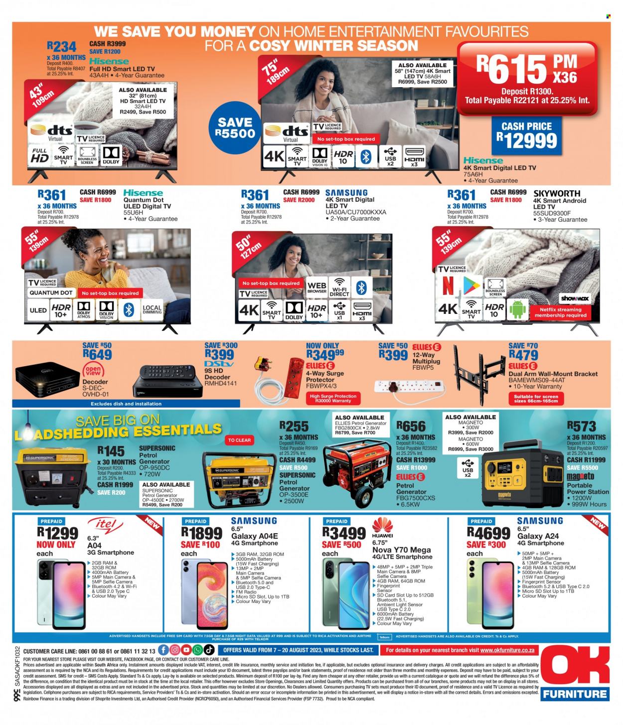 OK Furniture specials - 07/08/2023 - 20/08/2023. Page 8
