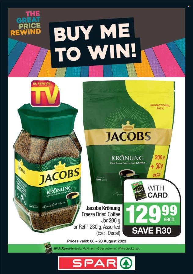 SPAR specials - 08/08/2023 - 20/08/2023. Page 2