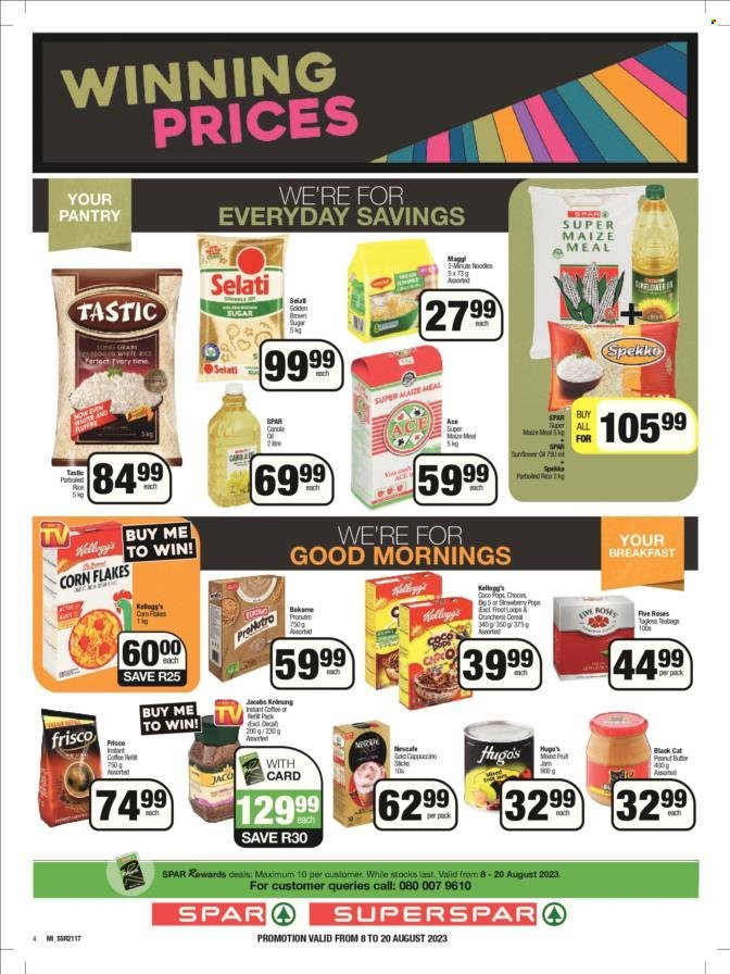 SPAR specials - 08/08/2023 - 20/08/2023. Page 4