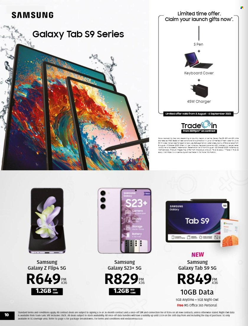 Vodacom specials - 08/08/2023 - 06/09/2023. Page 10