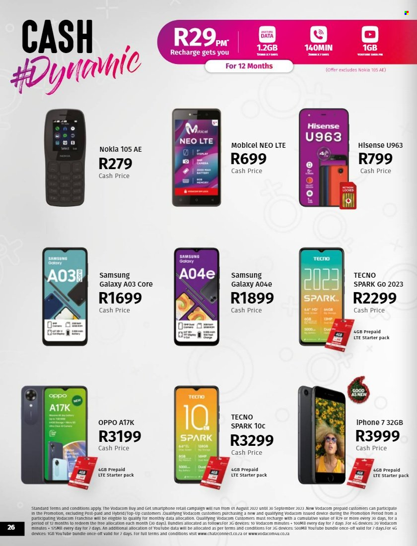 Vodacom specials - 08/08/2023 - 06/09/2023. Page 26