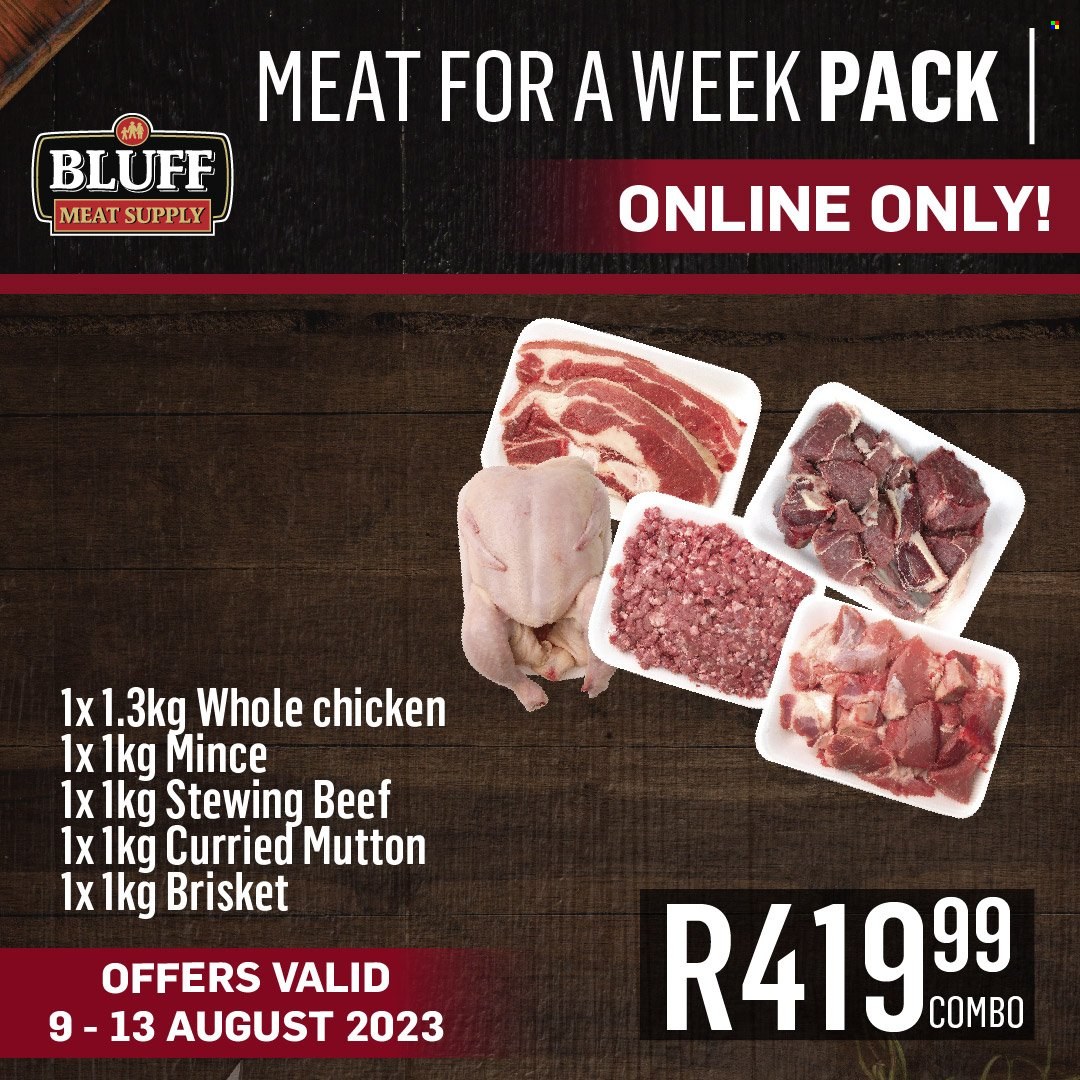Bluff Meat Supply specials - 09/08/2023 - 13/08/2023. Page 11
