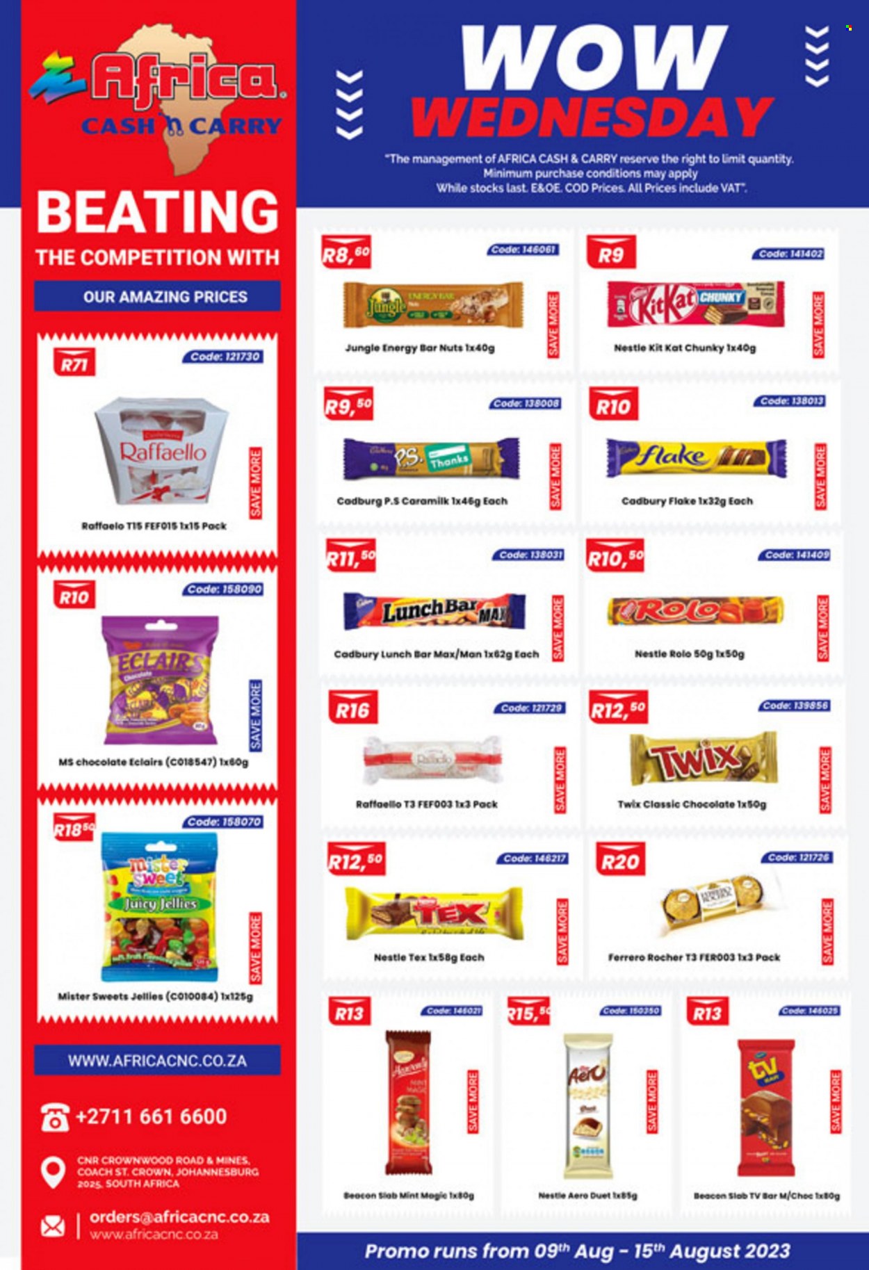 Africa Cash & Carry specials - 10/08/2023 - 15/08/2023. Page 1