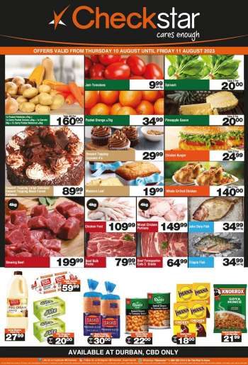 Checkstar catalogue  - 10/08/2023 - 11/08/2023.