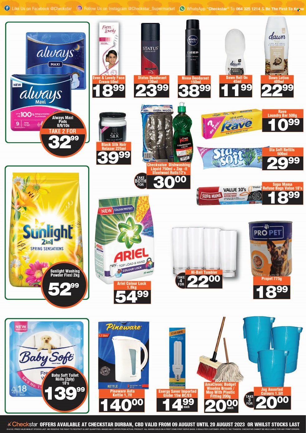 Checkstar specials - 09/08/2023 - 20/08/2023. Page 4