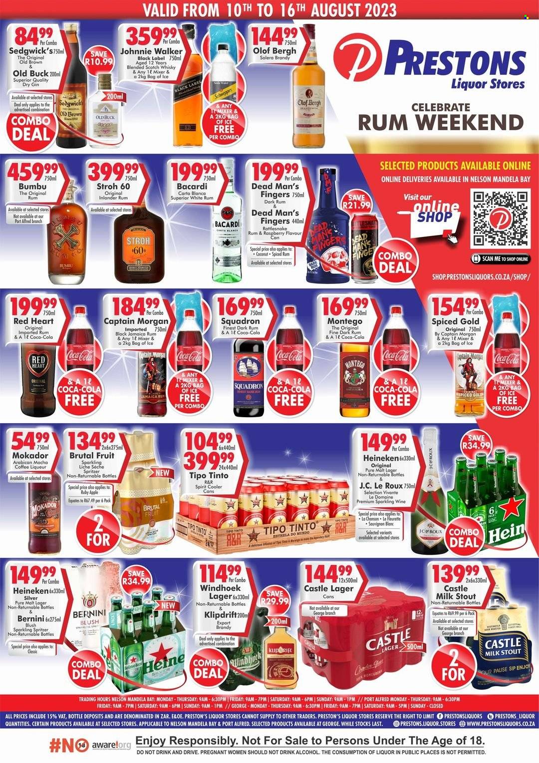 Prestons Liquor Stores specials - 10/08/2023 - 16/08/2023. Page 1