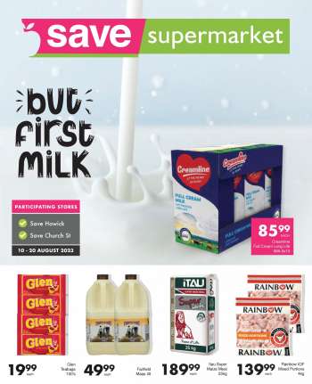 Save supermarket catalogue  - 10/08/2023 - 20/08/2023.