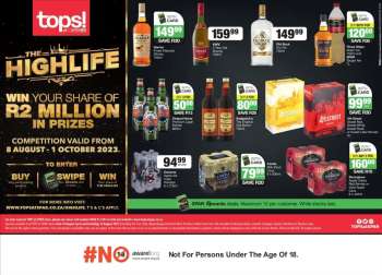TOPS at SPAR catalogue  - 10/08/2023 - 13/08/2023.