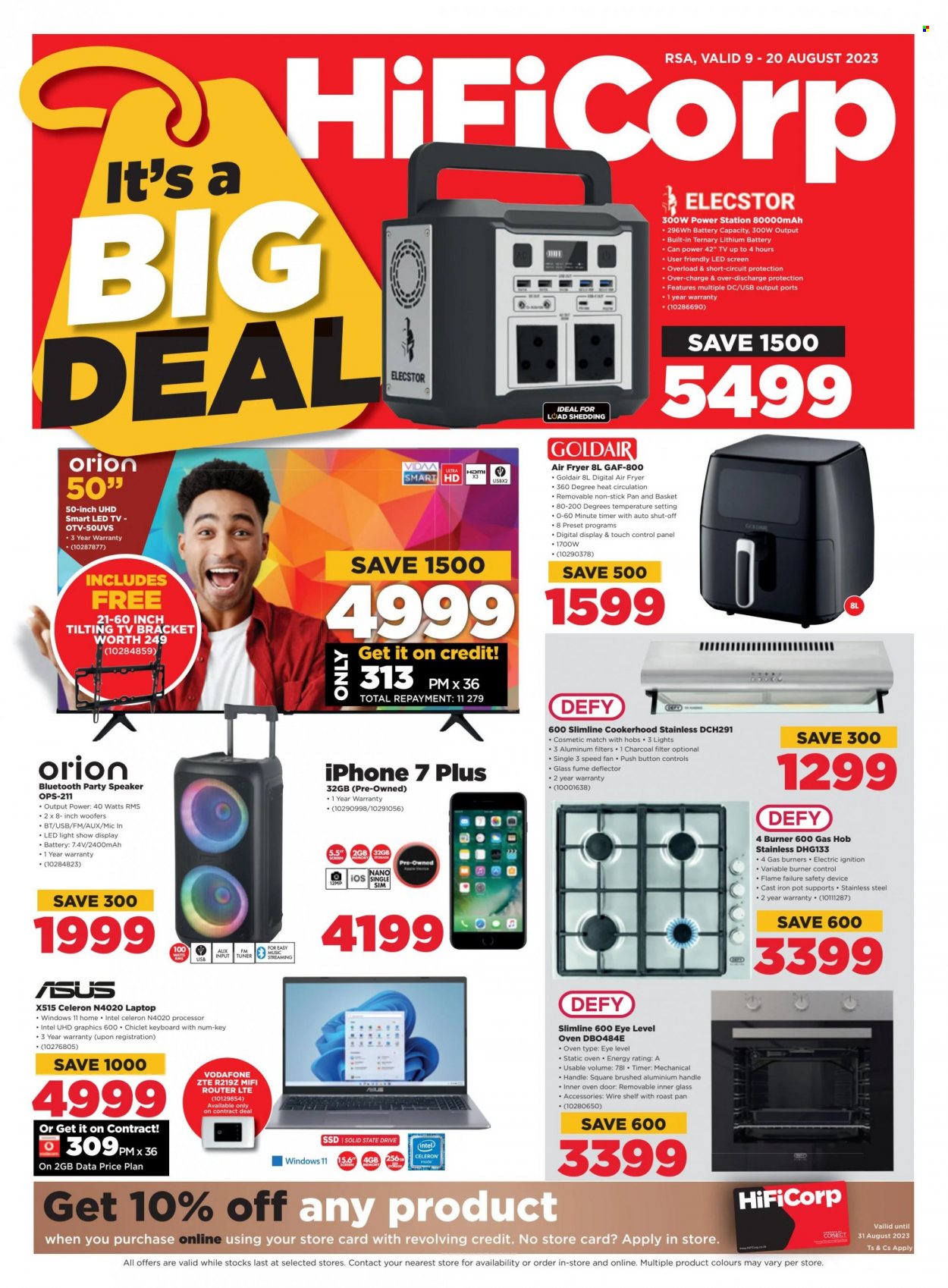 HiFi Corp specials - 09/08/2023 - 20/08/2023. Page 1