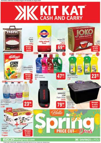 Kit Kat Cash & Carry catalogue  - 08/08/2023 - 31/08/2023.