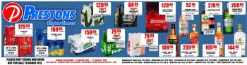 Prestons Liquor Stores catalogue  - 11/08/2023 - 17/08/2023.